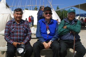 Louis Bird and unknown visitors from the north"