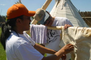 Clarence Trapper and late Bert Chilton