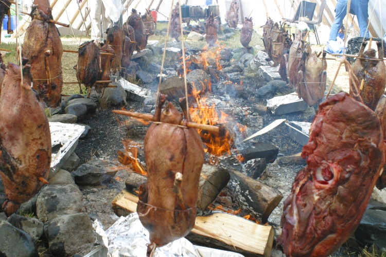 Cooking sugabon for GOOP feast